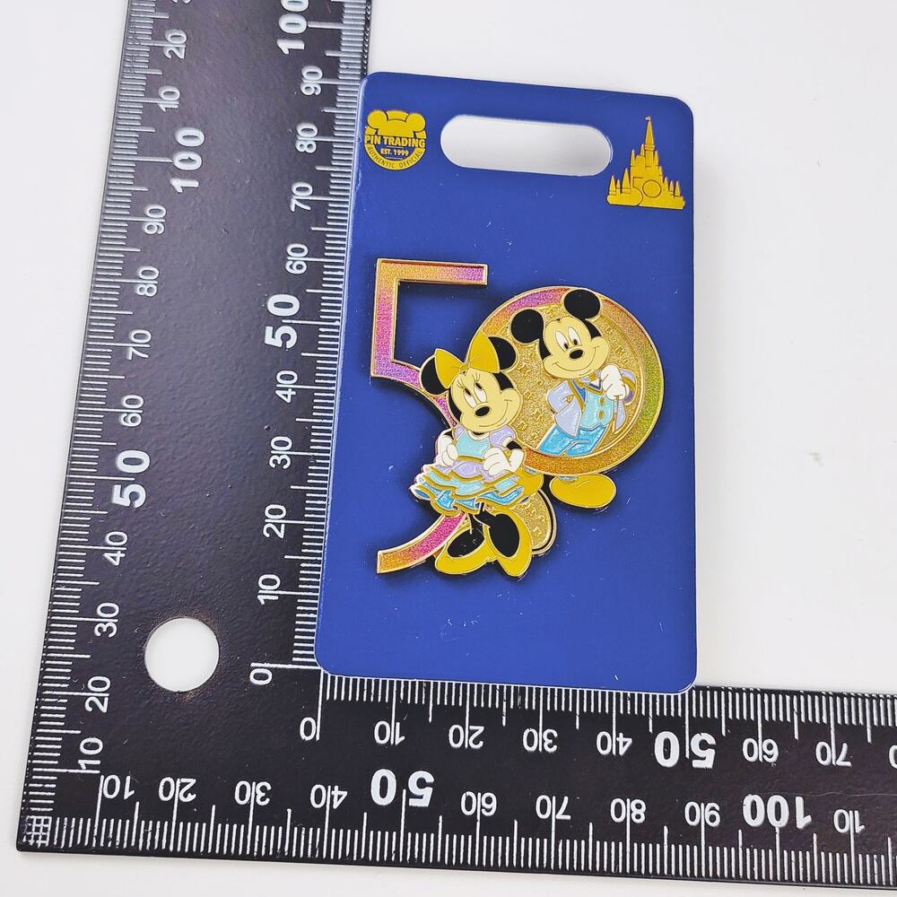 Disney 2021 Mickey & Minnie 50th Anniversary Pin New WDW - Picture 10 of 10